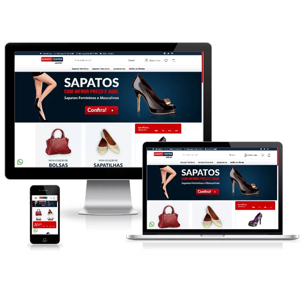 Loja de hot sale sapatos virtual