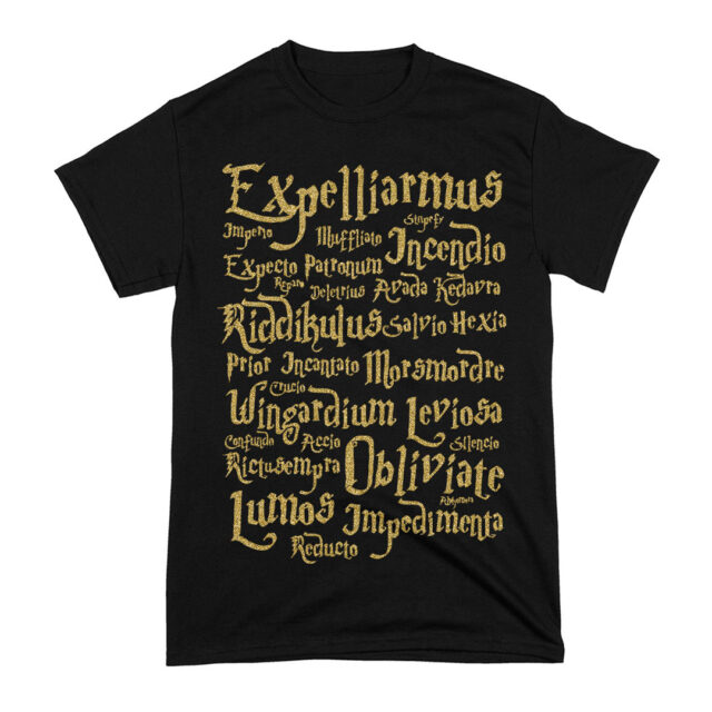 Arte Camiseta Harry Potter Feitiços | QualiDesign